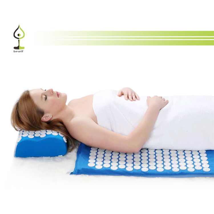 Tapis de shakti de massage d'acupression de haute qualité meilleur tapis d'acupression de soulagement de la douleur dorsale (6)